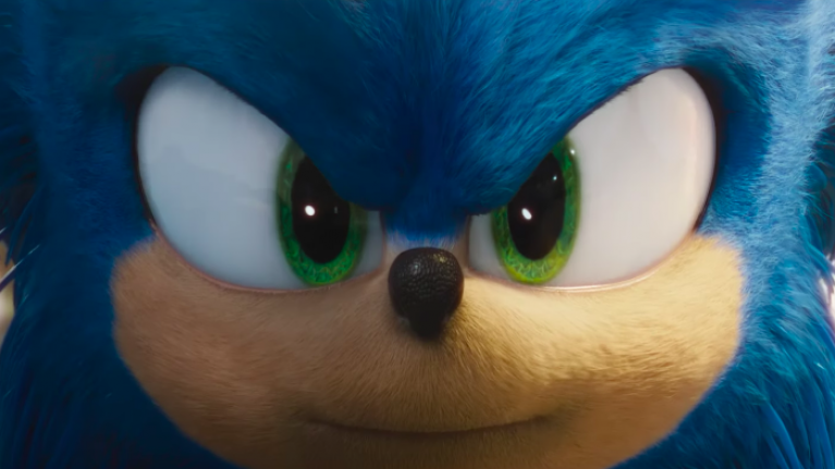 sonic movie new design