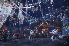 Monster hunter world holiday event snowball fight