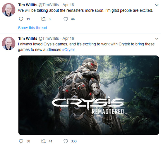 crysis remastered games