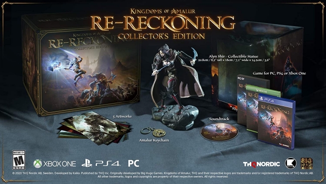 Kingdoms of Amalur Re-Reckoning collectors edition