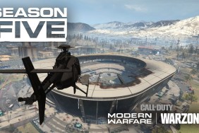 call of duty modern warfare warzone season five stadium roof open loot trains