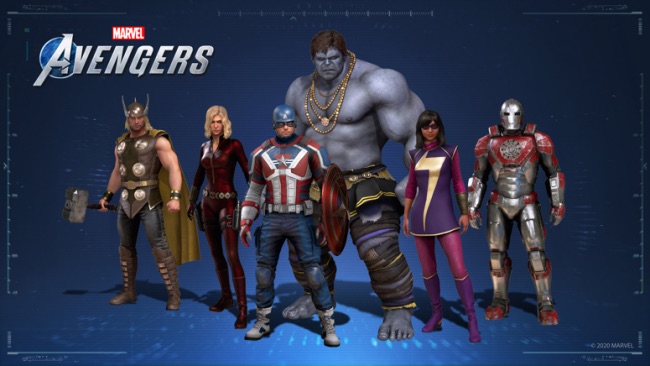 marvels avengers exclusive