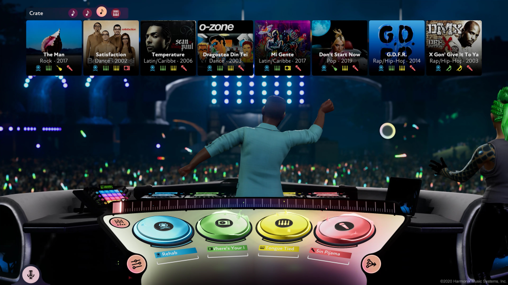 Fuser preview hands on harmonix music game 1