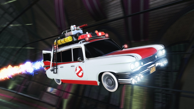 rocket league ghostbusters