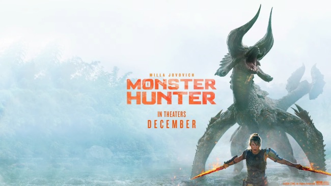 monster hunter movie release date