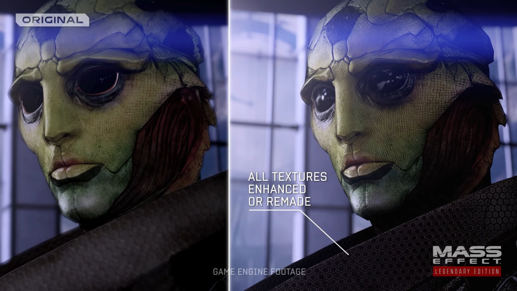 mass effect legendary edition remastered comparison original trilogy