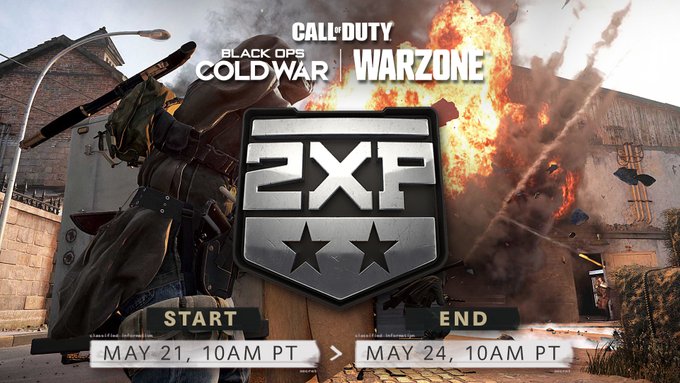 Call of Duty Double XP May 2021