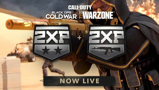 Black Ops Cold War Warzone 2XP June 2021