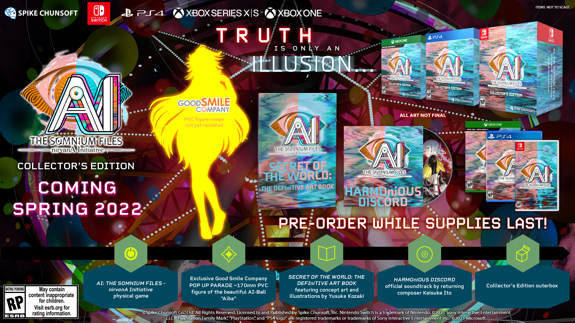 AI: The Somnium Files Sequel PS4