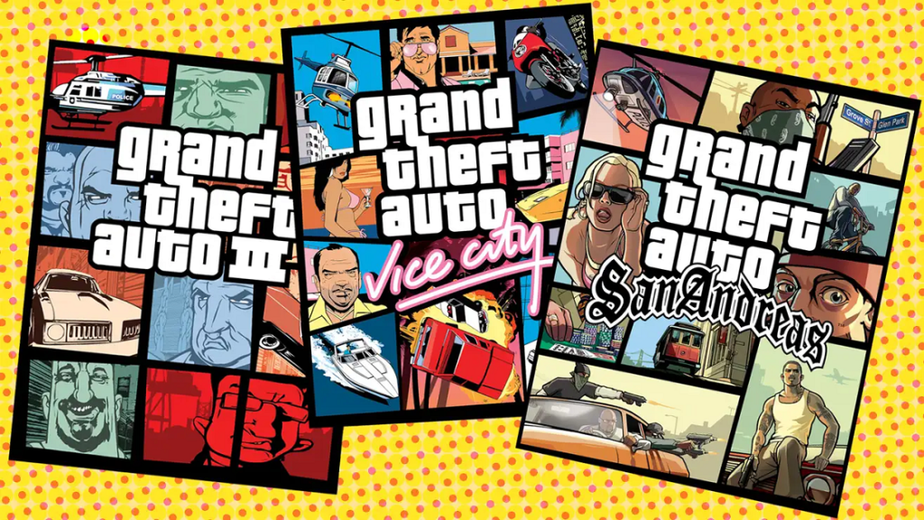 GTA PS5 PS4 Remasters