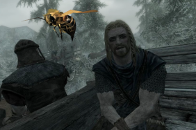 skyrim opening scene cart bee