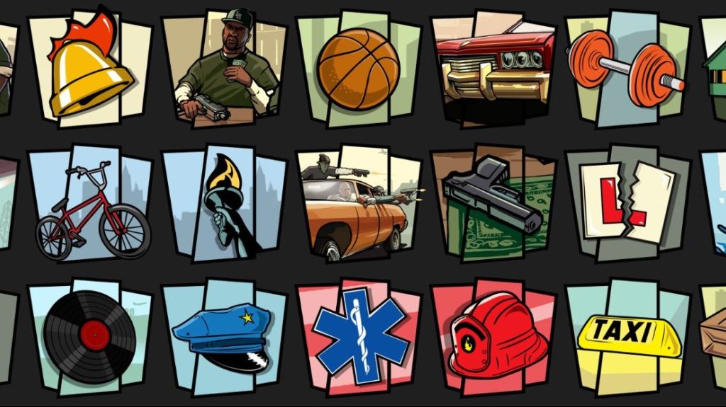 Grand Theft Auto Trilogy Trophy Art