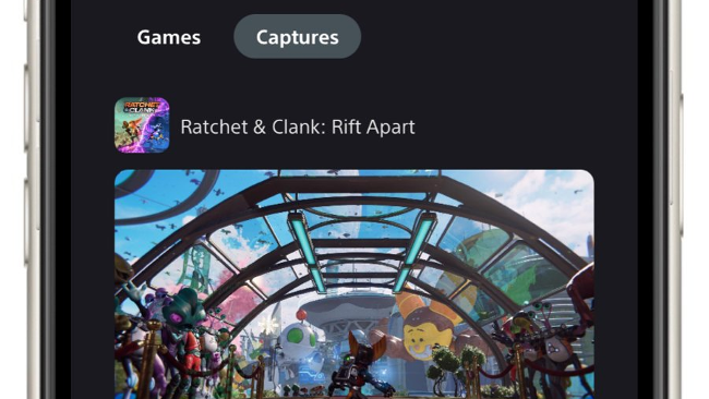 PlayStation App Capture Share