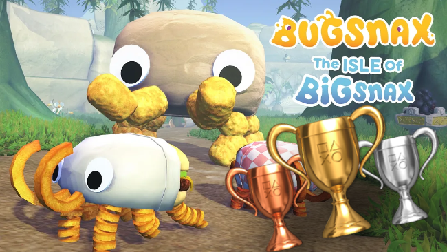 Bugsnax isle of Bigsnax trophies