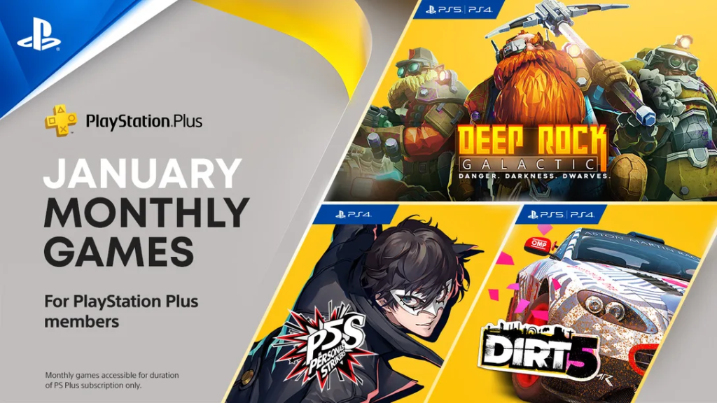 PlayStation Plus January 2022