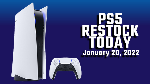 PS5 Restock January 20