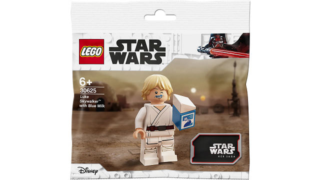 Luke Skywalker Blue Milk Minifigure Scalpers