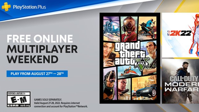 Free PlayStation Online Multiplayer Weekend