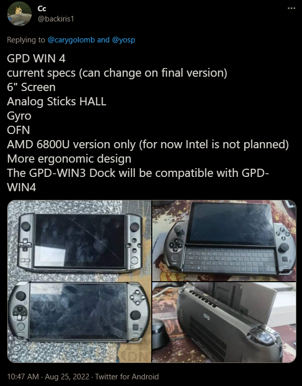 GPD Win 4