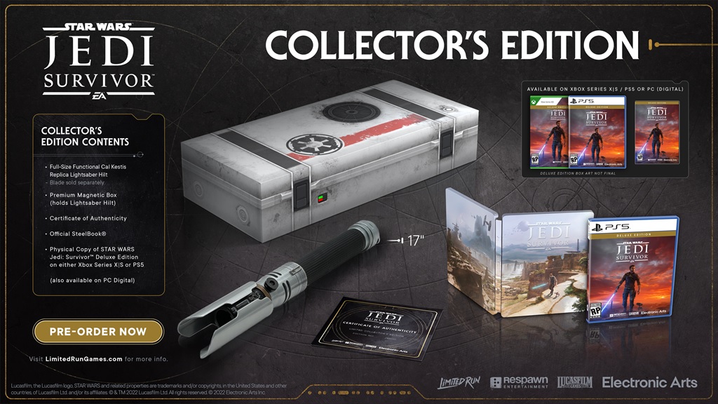 Star Wars Jedi: Survivor Collector's Edition