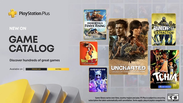 PS Plus Premium Extra March 2023