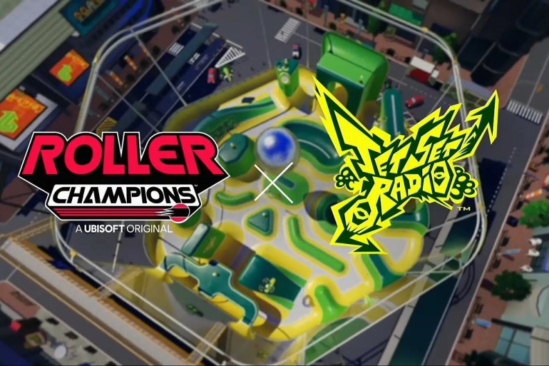 Roller Champions Jet Set Radio Crossover