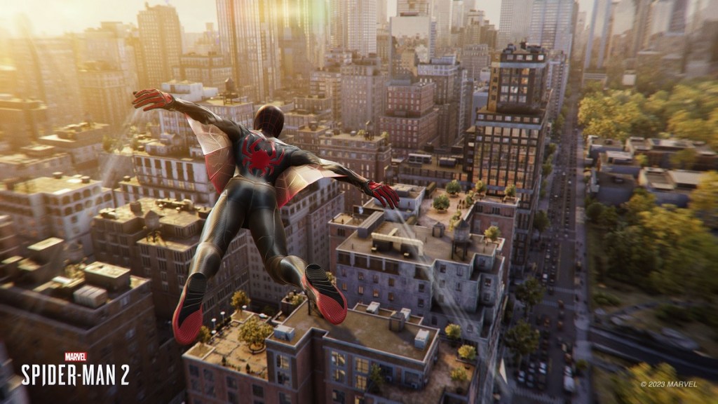 Spider-Man 2's Deluxe Edition bonus suits can't be unlocked in game.