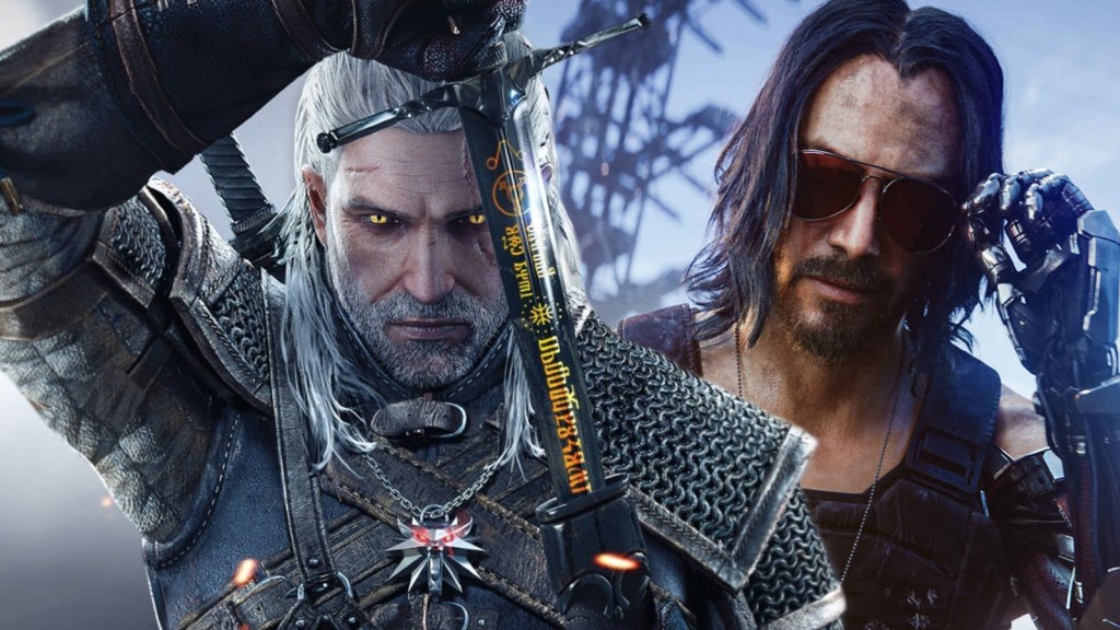 Cyberpunk 2077 and the Witcher 3 cropped together.