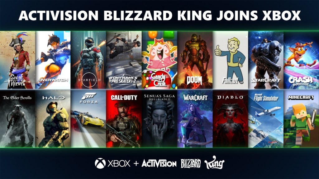 Activision Blizzard officially joins Microsoft's Xbox