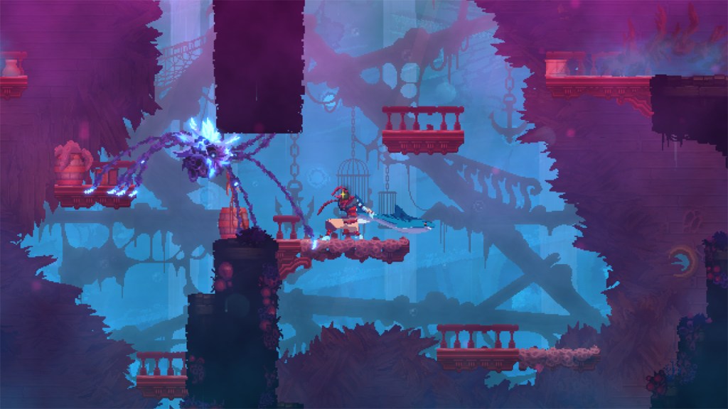 Dead Cells platforming gameplay