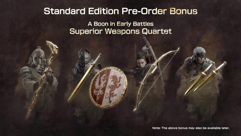 Dragon's Dogma 2 preorder bonus