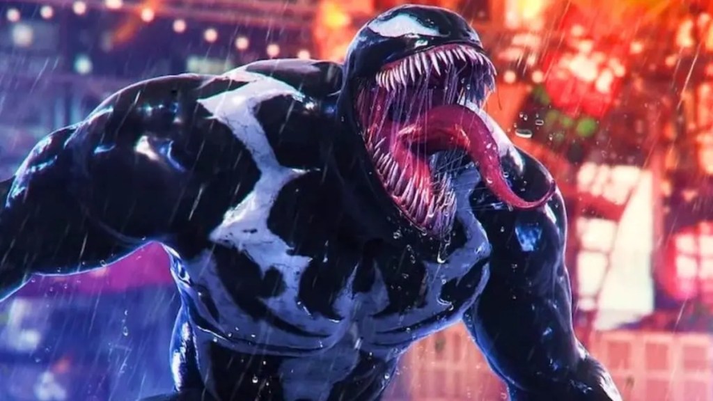 venom game spider-man insomniac