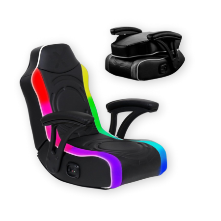 X Rocker Emerald RGB LEG Floor Gaming Chair