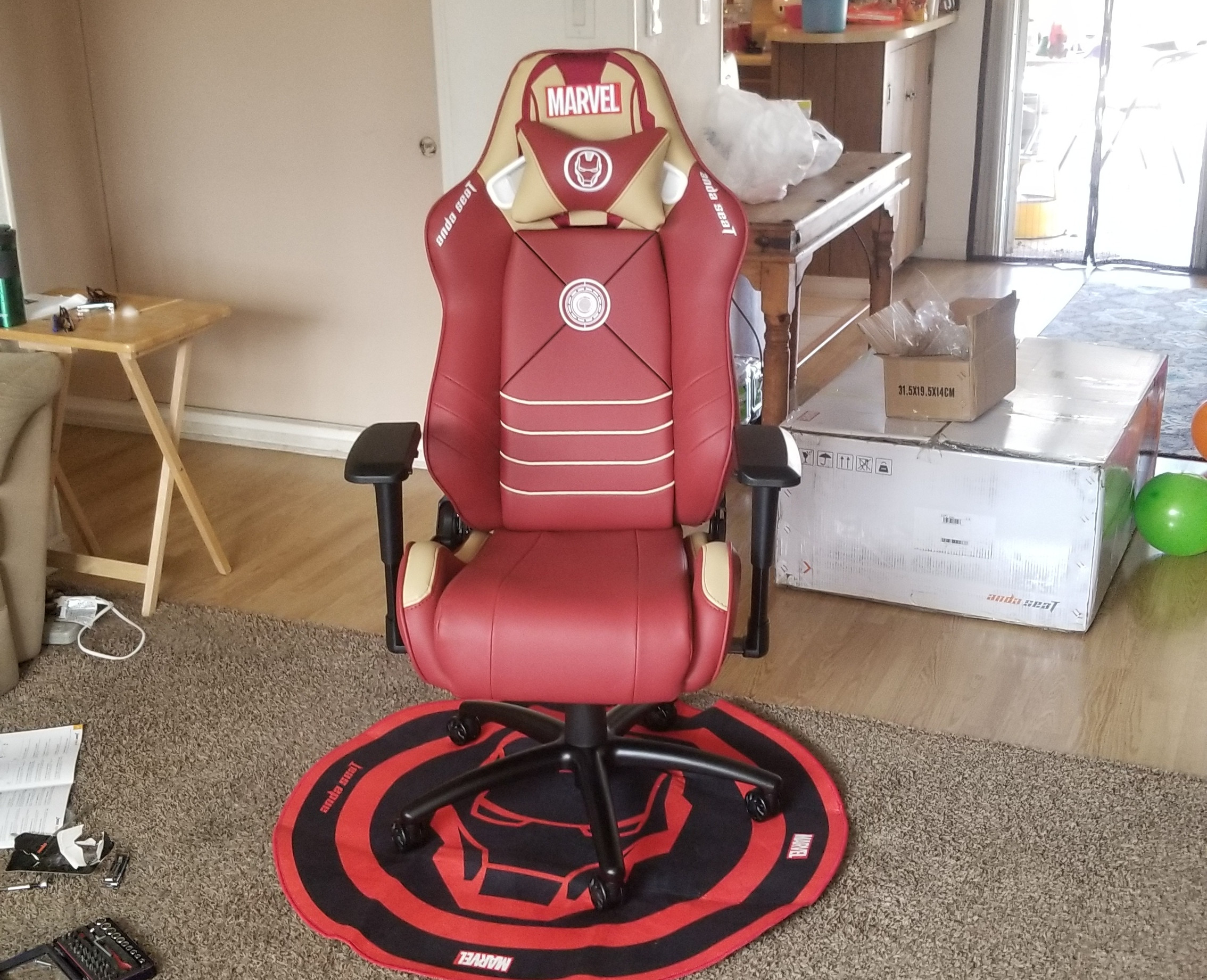 AndaSeat Iron Man Edition Gaming Chair Review