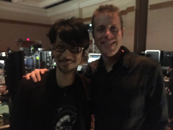 Hideo Kojima and Geoff Keighley