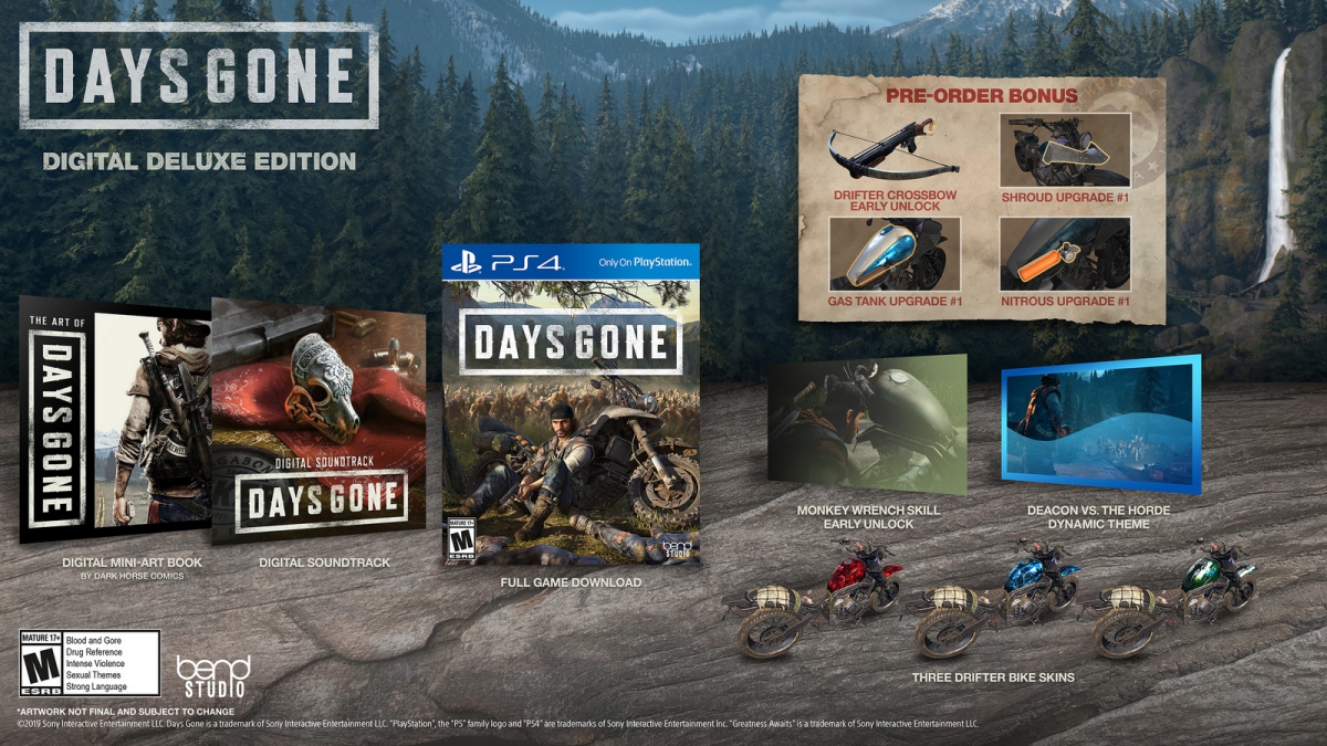 Days Gone Digital Deluxe Edition