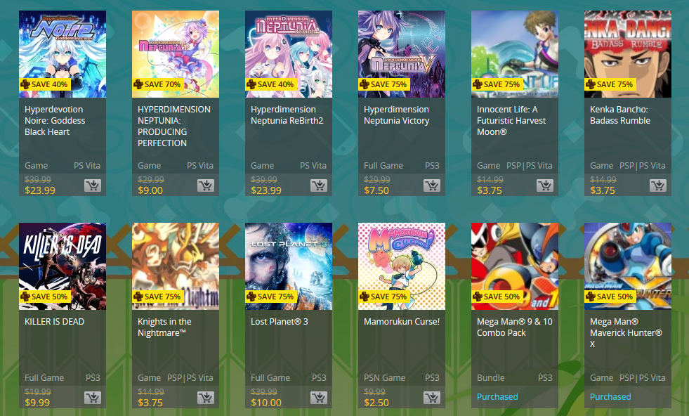 Golden Week PS Plus Prices