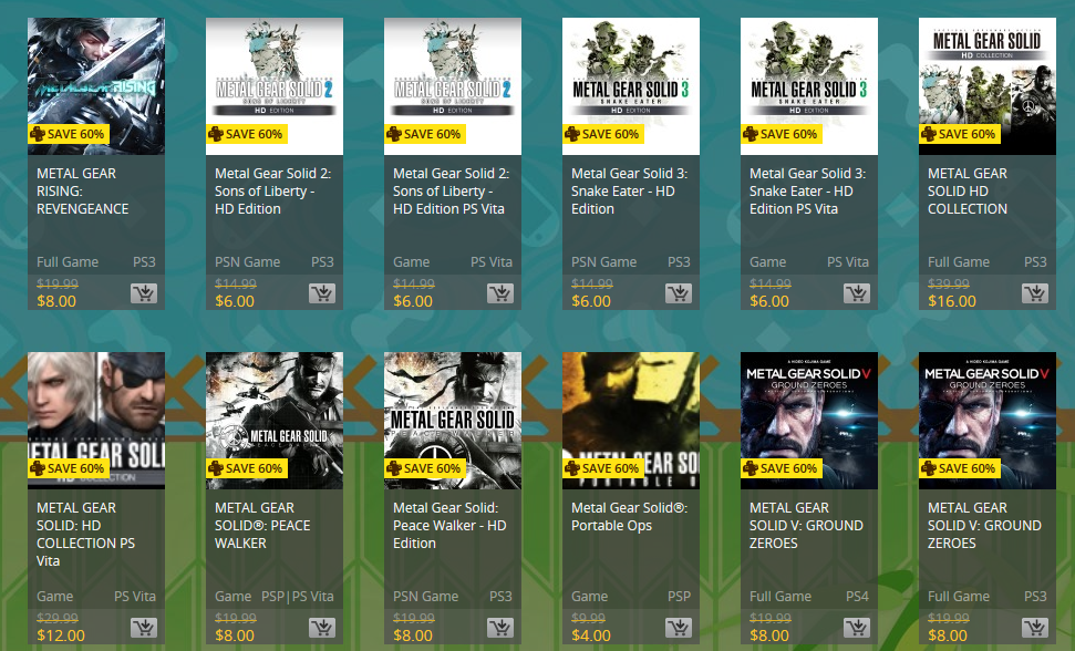 Golden Week PS Plus Prices