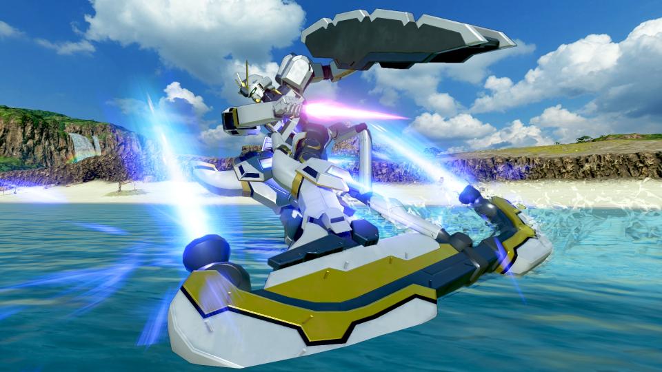 Gundam Versus Atlas Gundam DLC screenshots