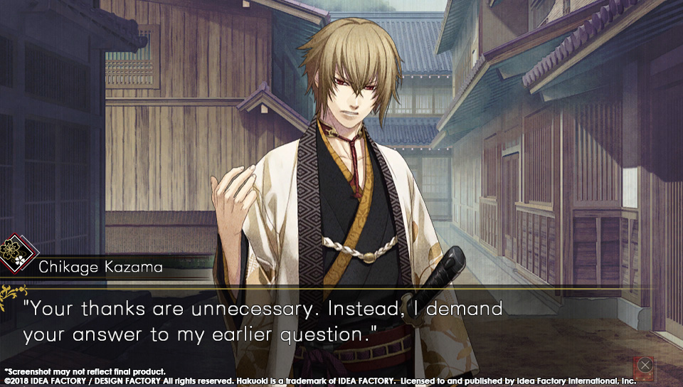 Hakuoki: Edo Blossoms