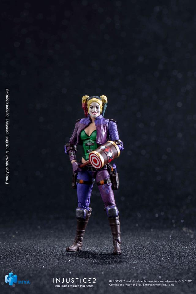 Hiya Toys Repainted Harley Quinn Figure