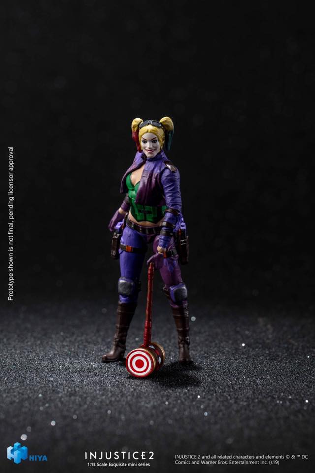 Hiya Toys Repainted Harley Quinn Figure