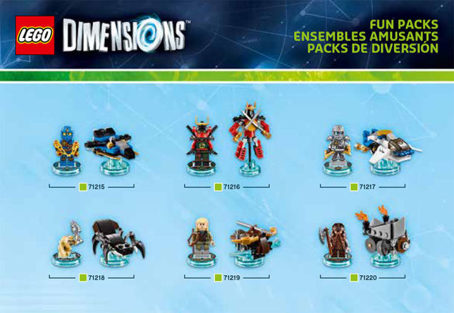 LEGO Dimensions Add-On Packs