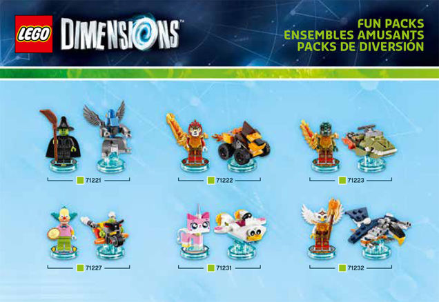 LEGO Dimensions Add-On Packs