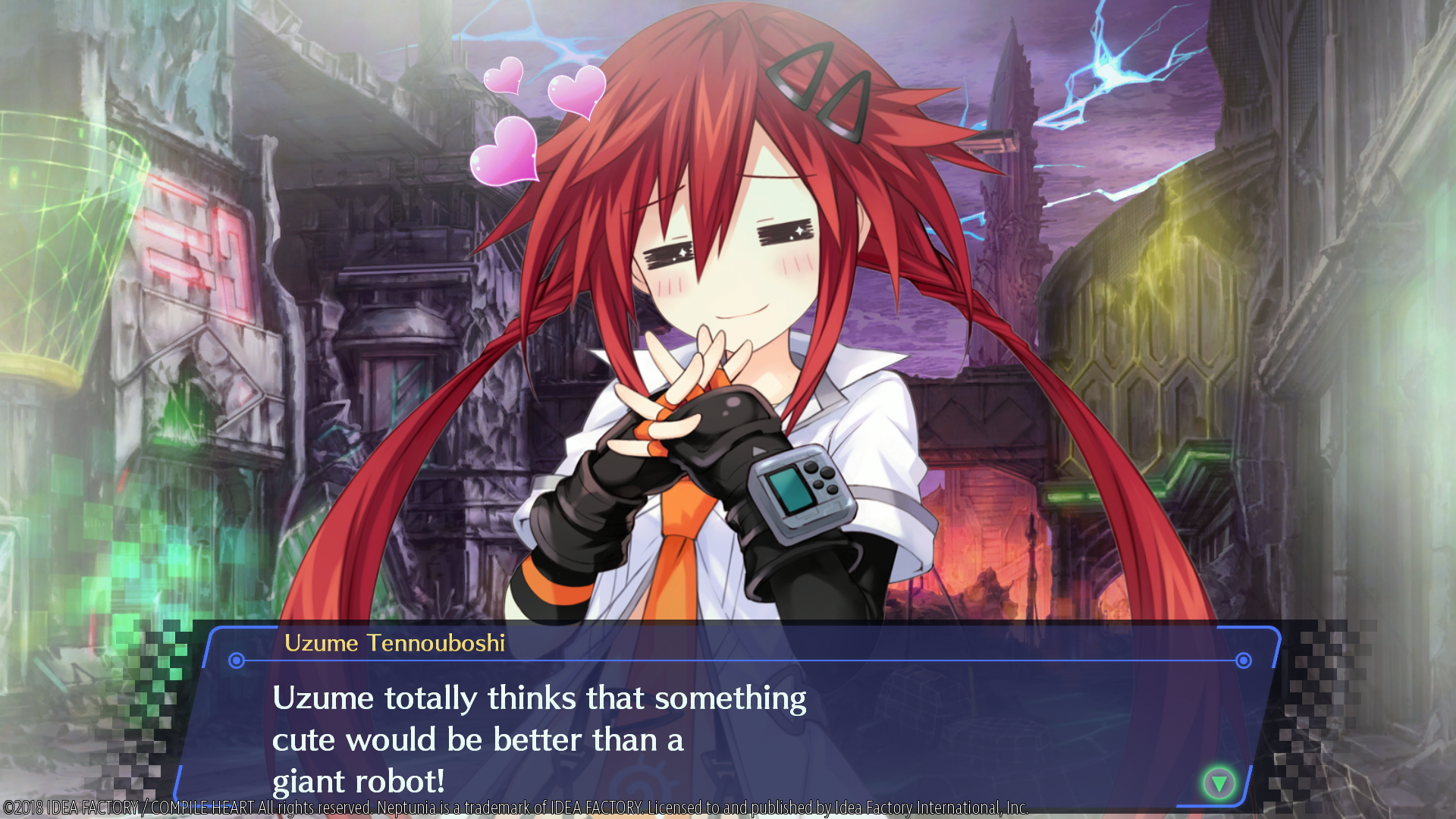 Megadimension Neptunia VIIR Funny Dialogue 6