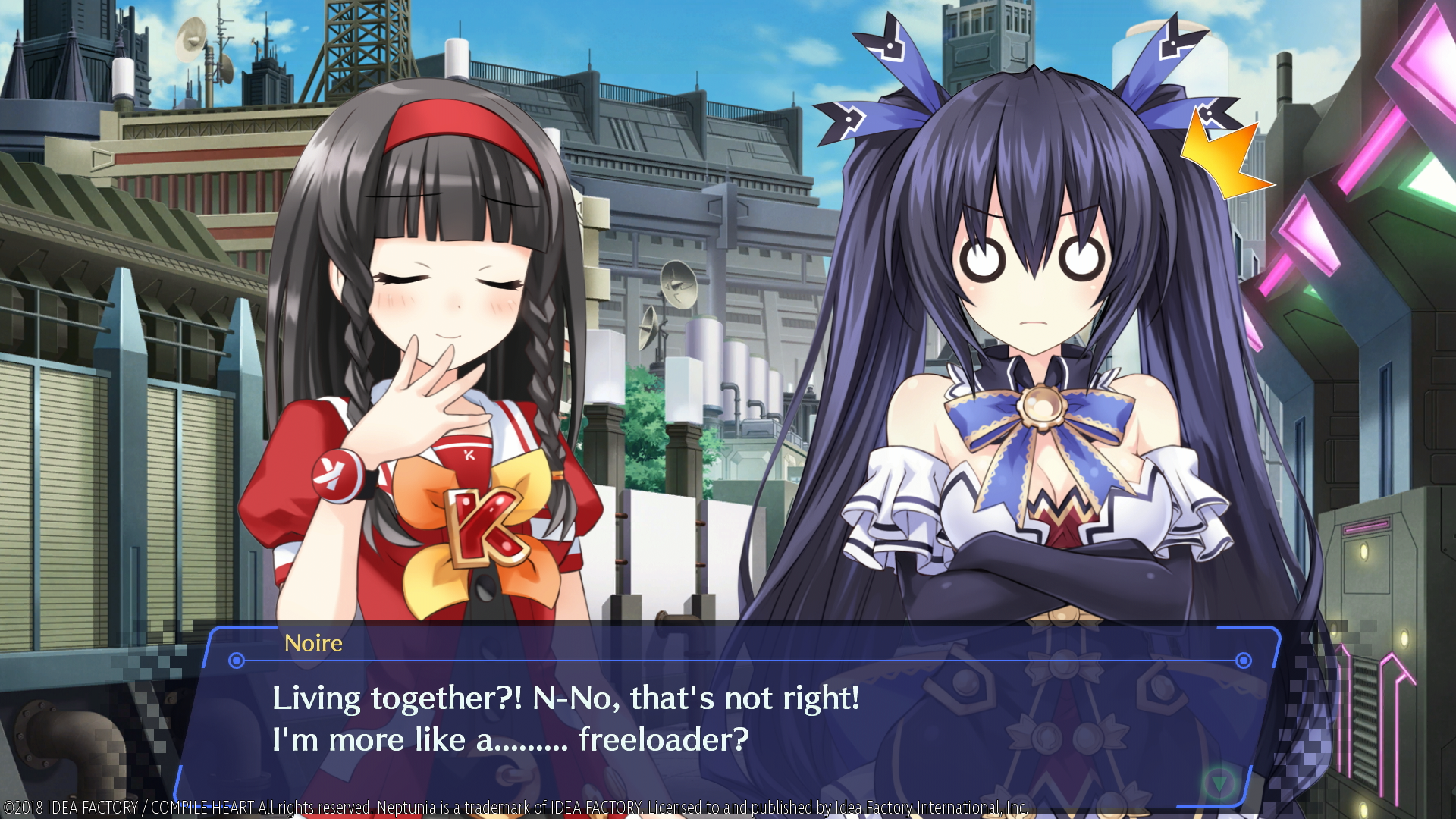 Megadimension Neptunia VIIR Funny Dialogue 10