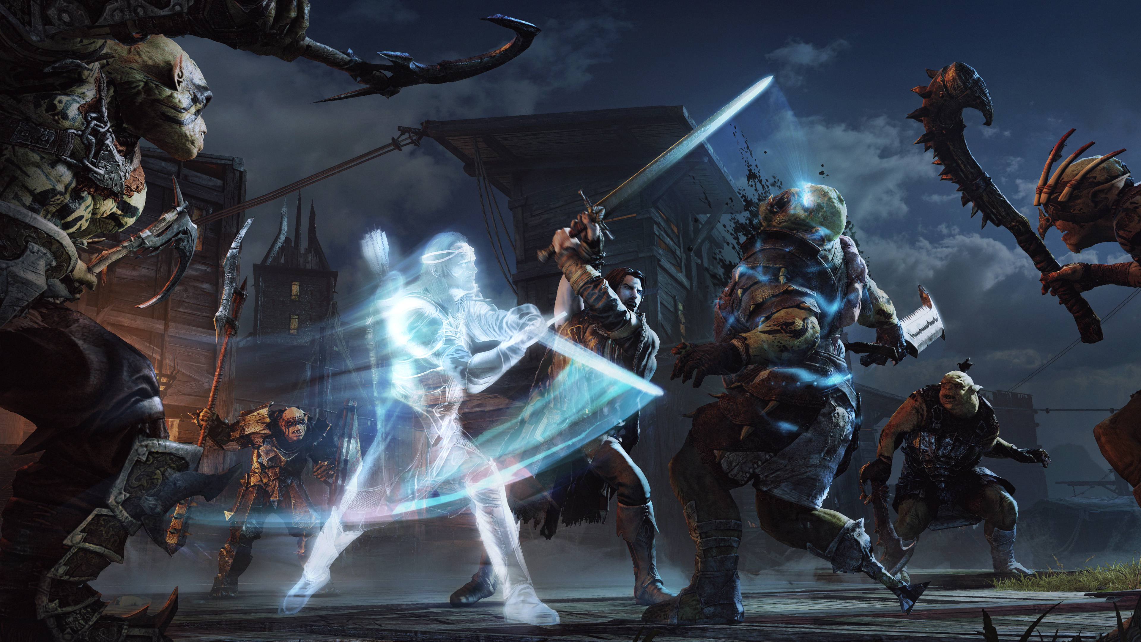 Middle Earth Shadow of Mordor Talion Wraith Combat