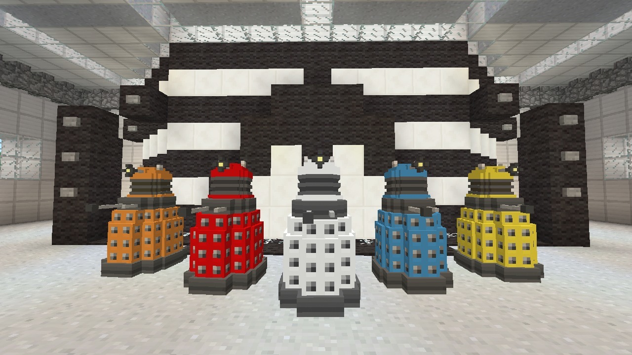 Minecraft Doctor Who Skin Pack