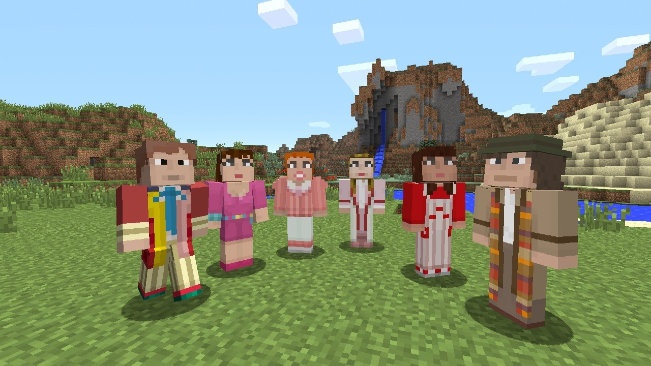 Minecraft Doctor Who Skin Pack