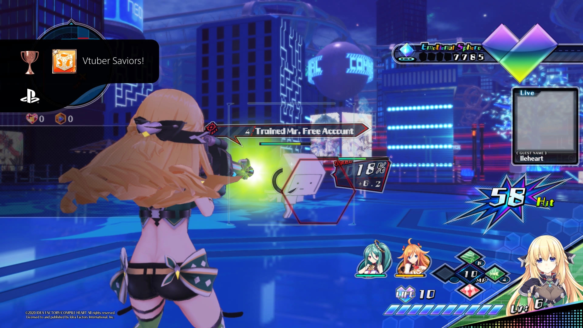 Neptunia Virtual Stars PS4 Review #17